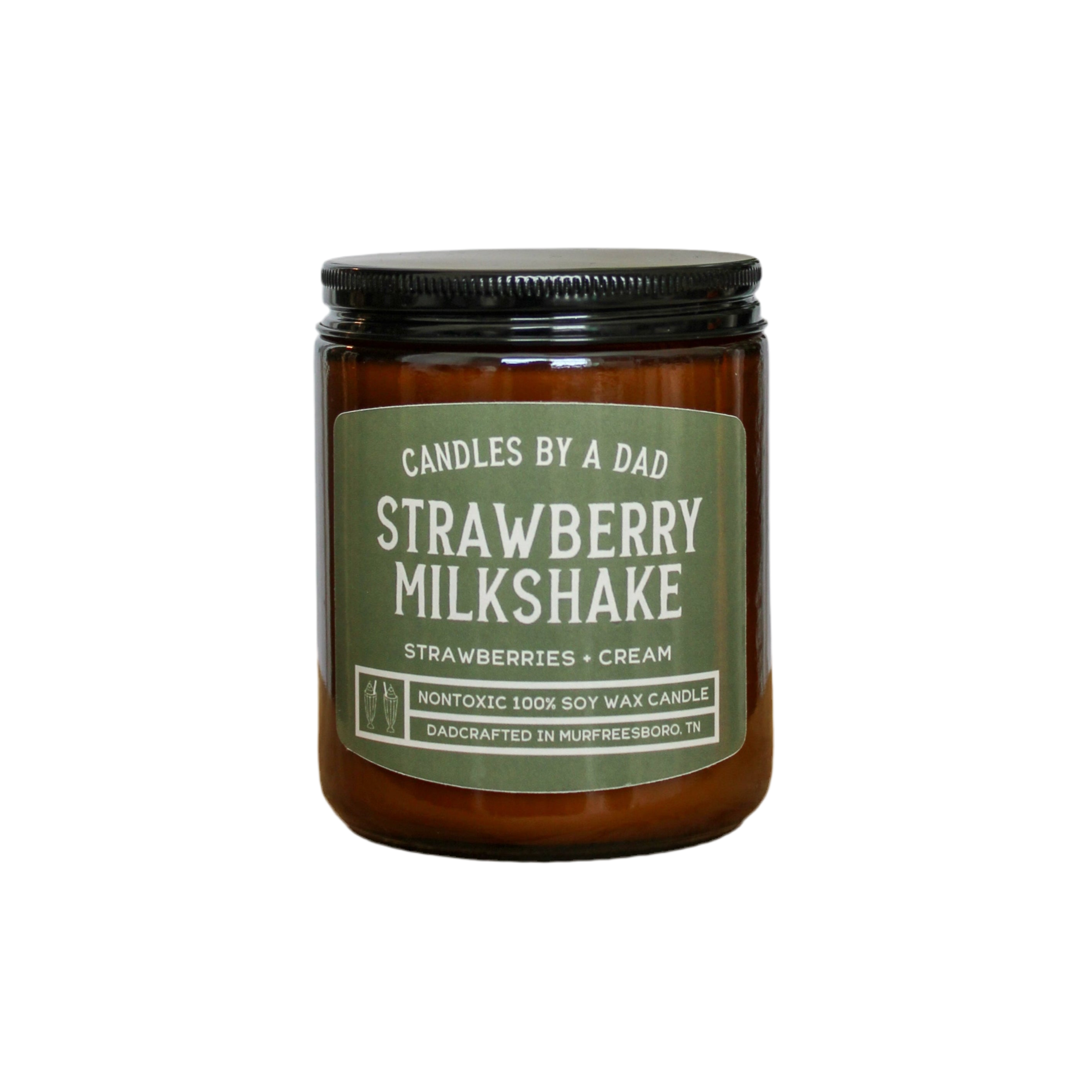 Strawberry Milkshake 7oz Candle