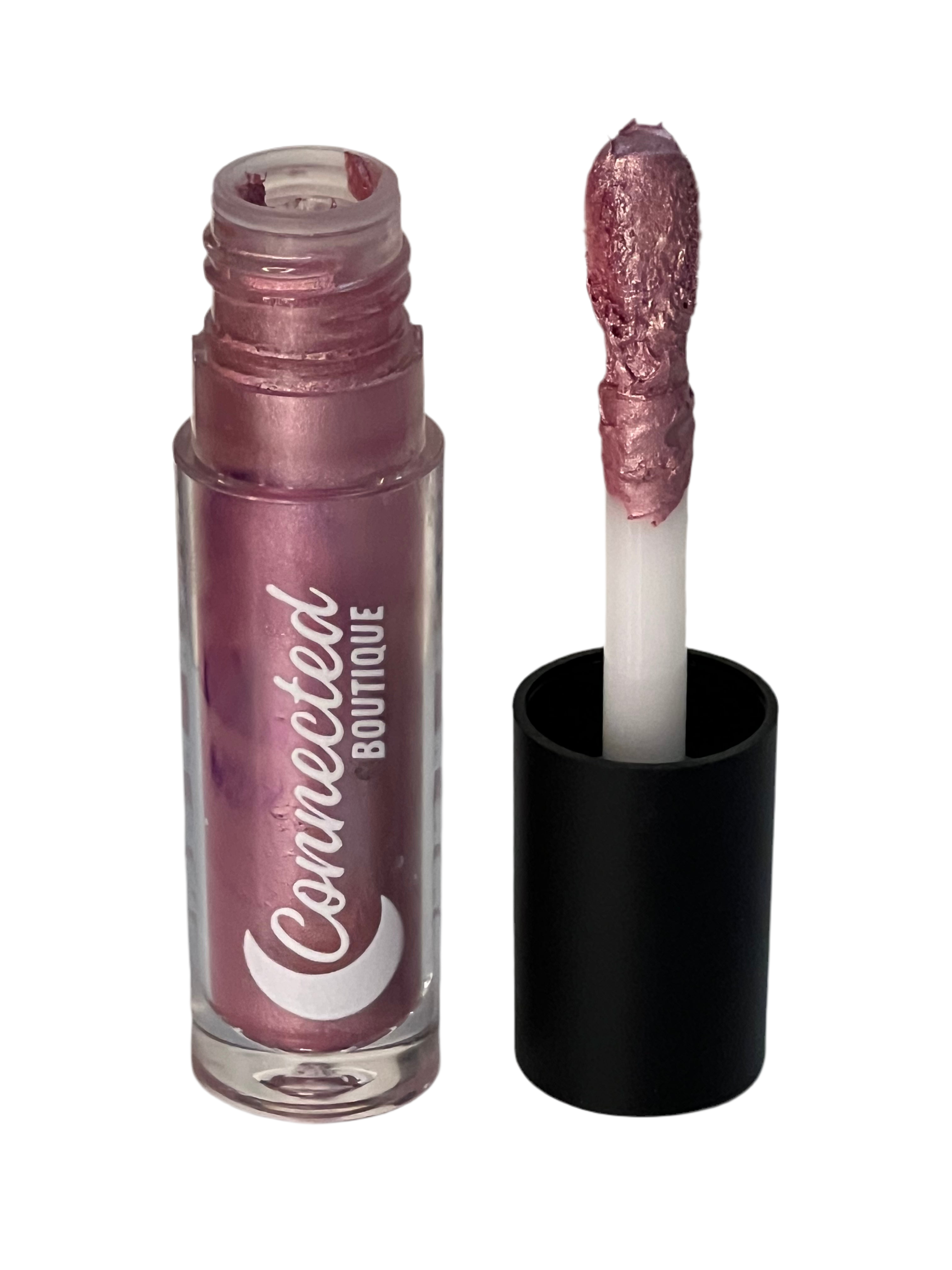 Rose- Metallic Pink Bold Longwear Liquid Lipstick – Transfer‑Proof Matte