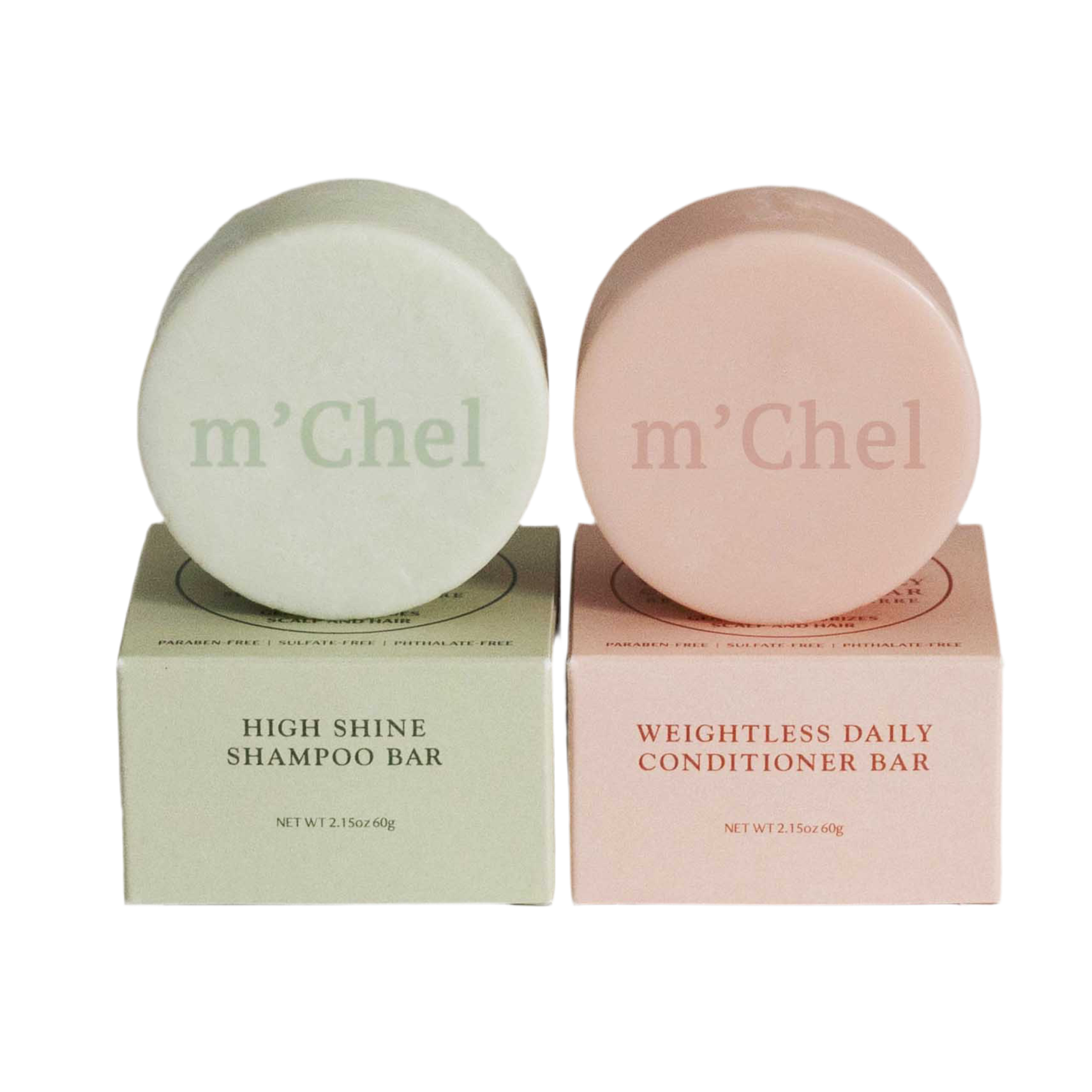 High Shine Shampoo + Weightless Daily Conditioner Bars Bundle