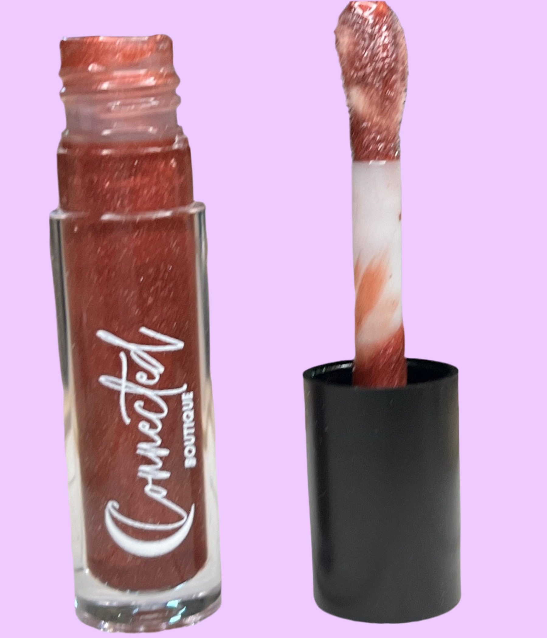 Brownie - Reddish Brown Lip Gloss – Warm Natural Finish