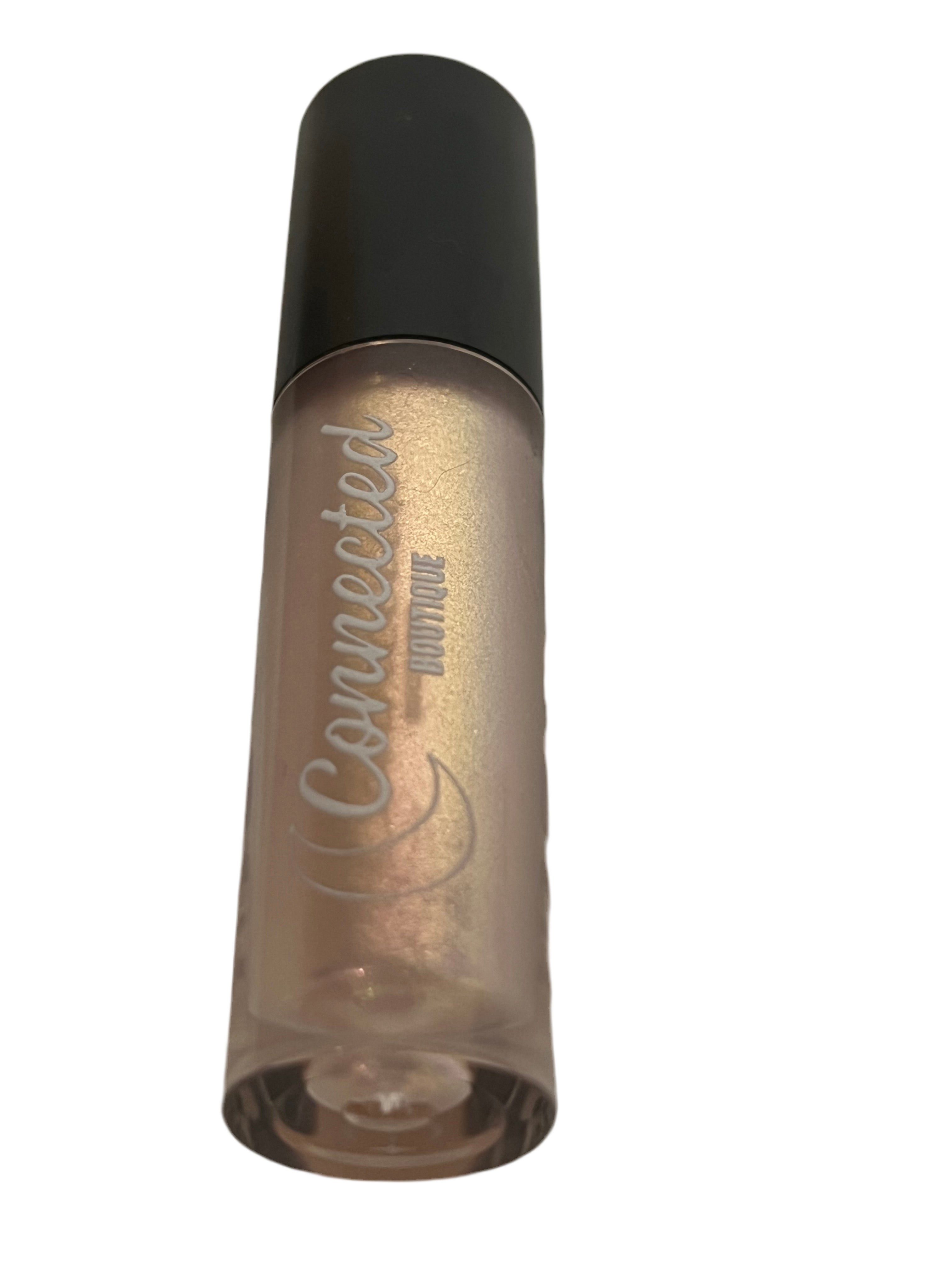 Pixie pink shimmer lip gloss