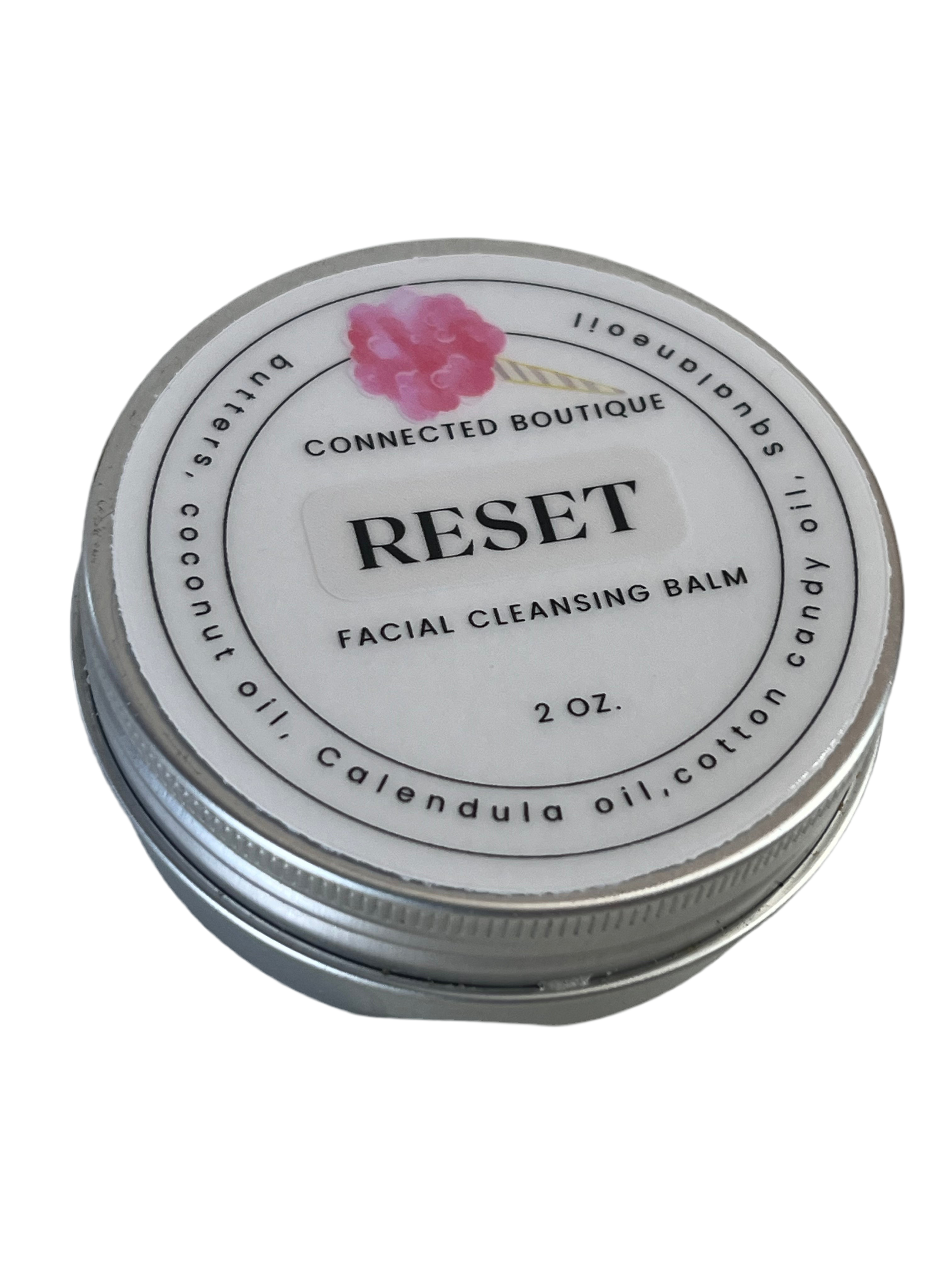 Reset facial cleansing balm - Cotton Candy scented with squaline oil