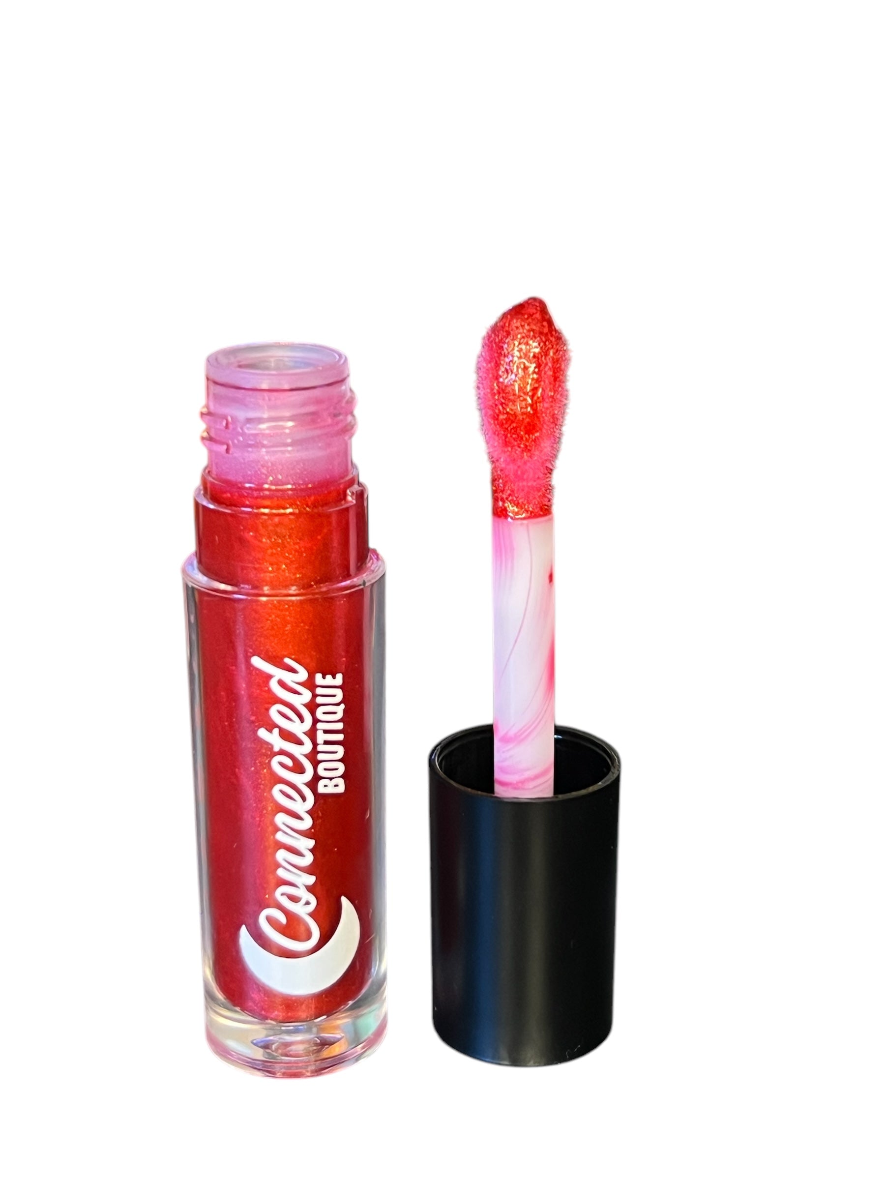 Adore - Red Shimmer Lip Gloss – Bold Color & High Shine
