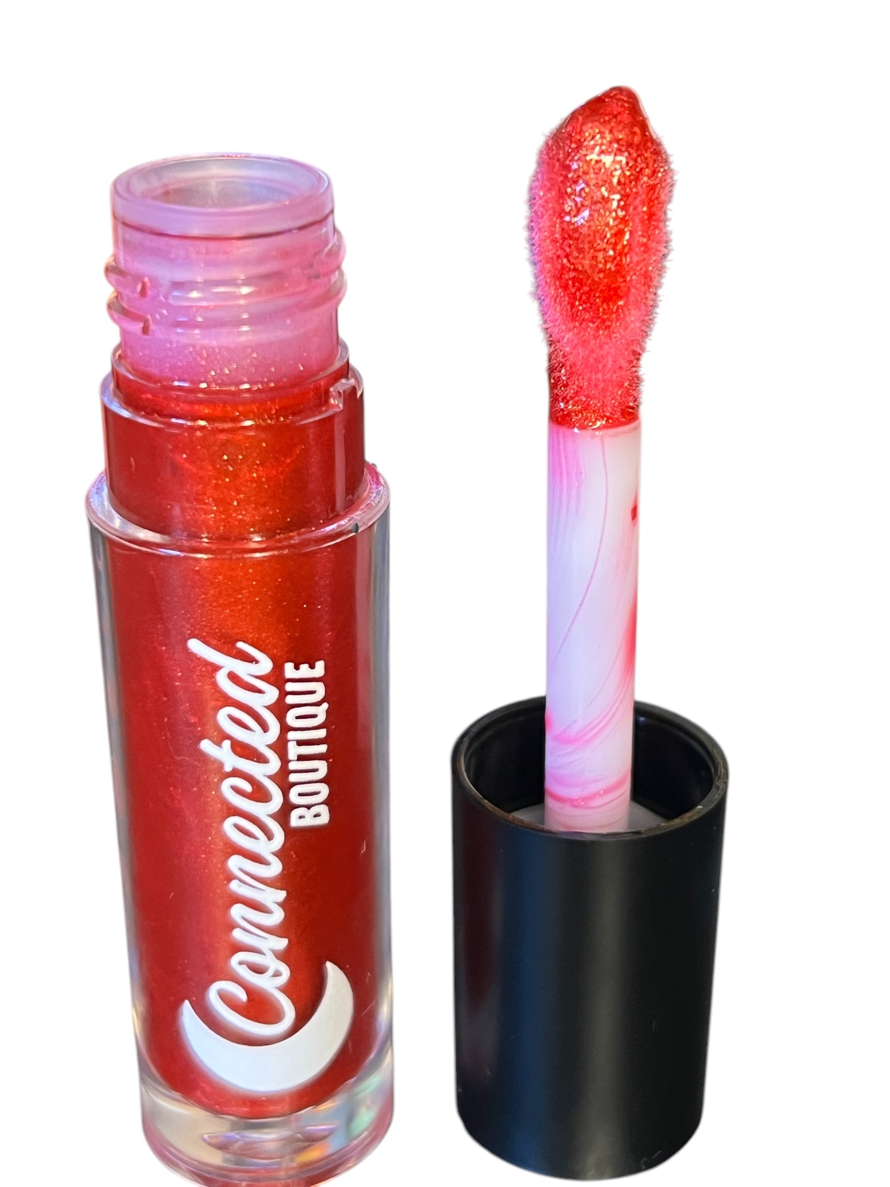 Adore - Red Shimmer Lip Gloss – Bold Color & High Shine