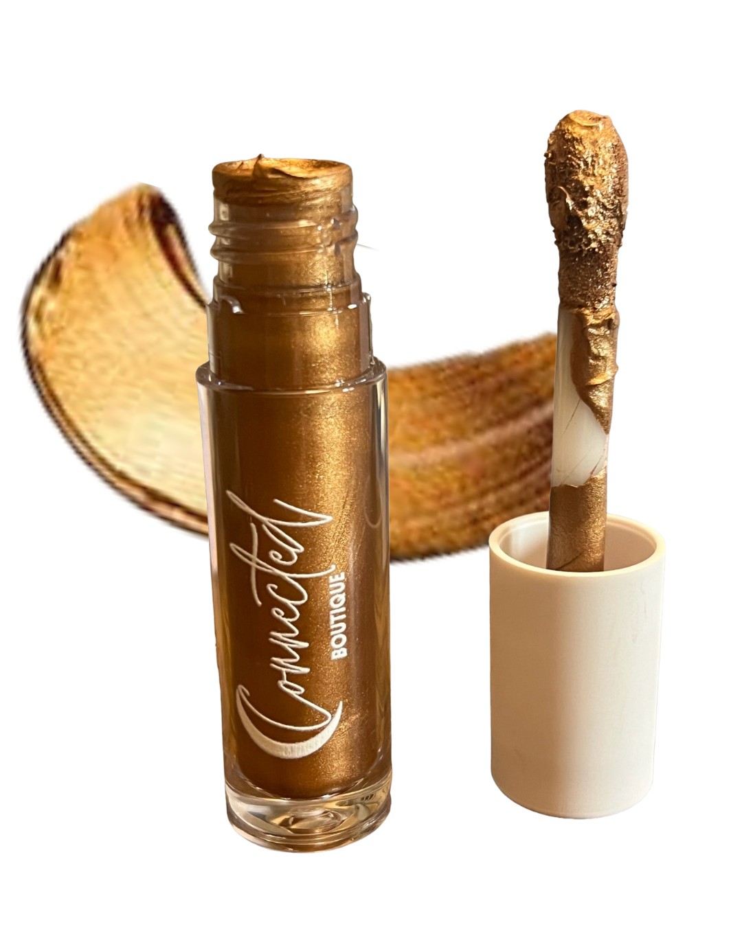 BK - Bronze Metallic Longwear Liquid Lipstick – Transfer‑Proof Matte