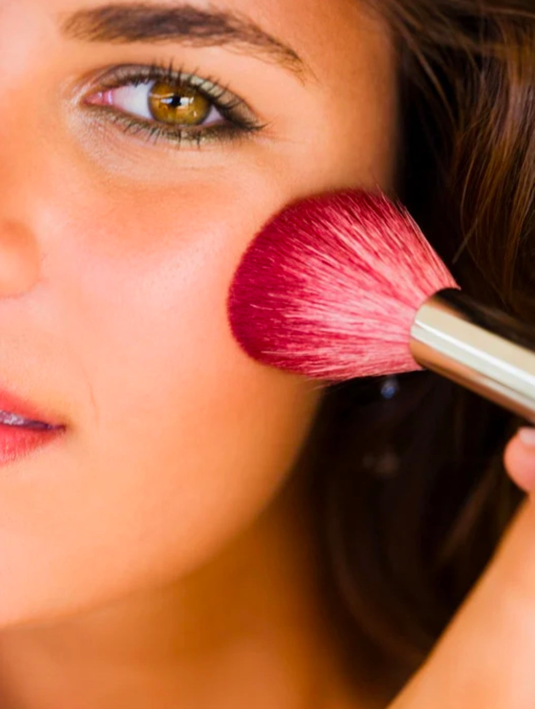 Pink Cream Dual use Blush and Lipstick with shimmer