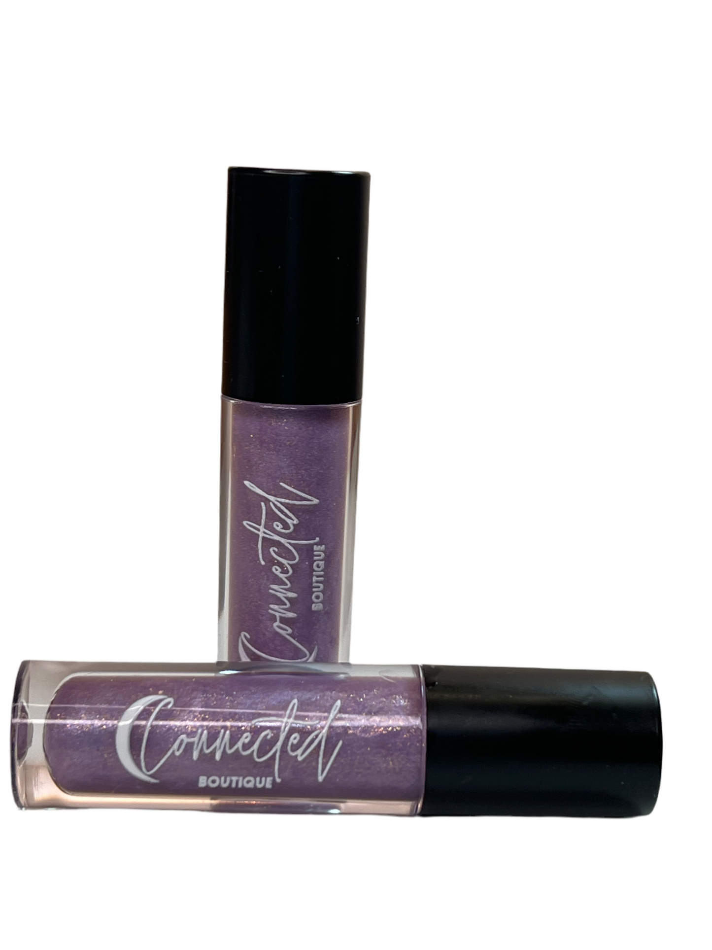 “Nova” purple lip gloss with vanilla scent