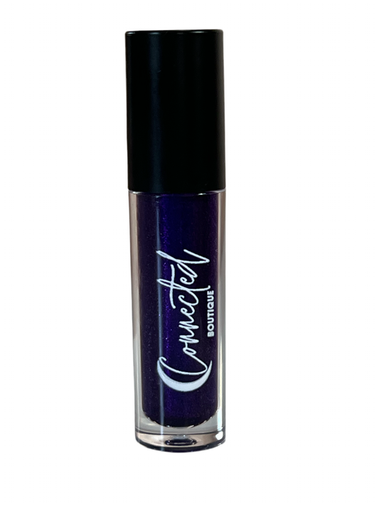 “Tempted” Dark Purple Glitter Lip Gloss