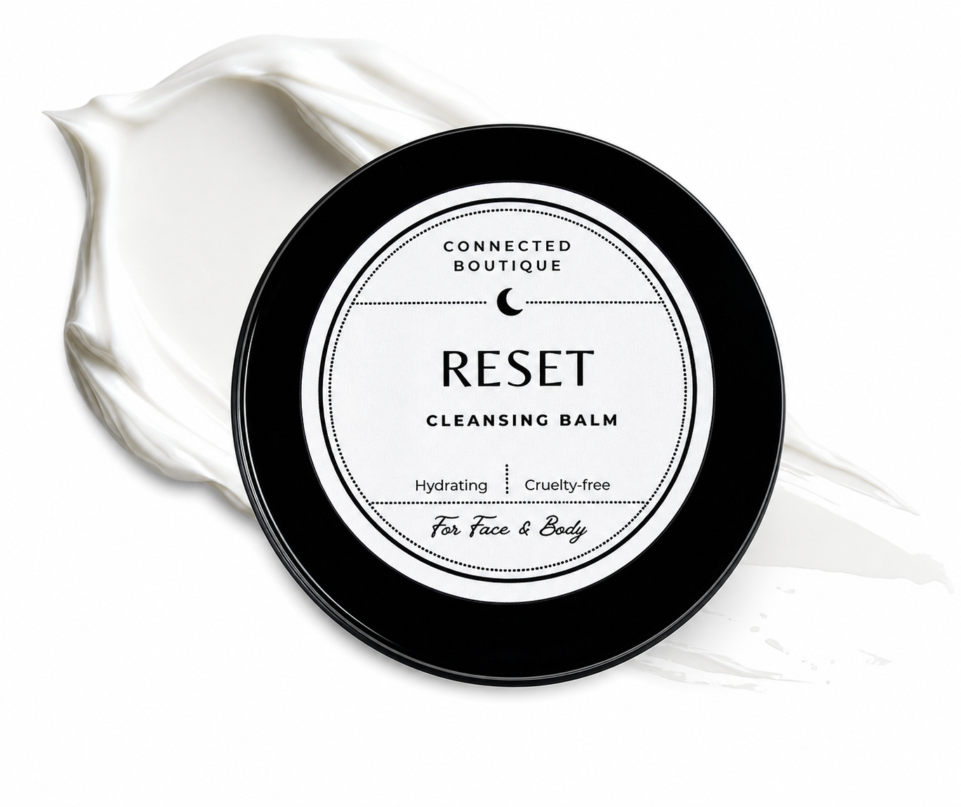 Reset Cleansing Balm – Makeup Melting Deep Clean Facial Balm by Connected Boutique