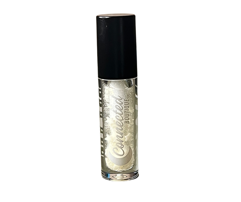 Starr Shimmer Lip Oil with brown sugar scent
