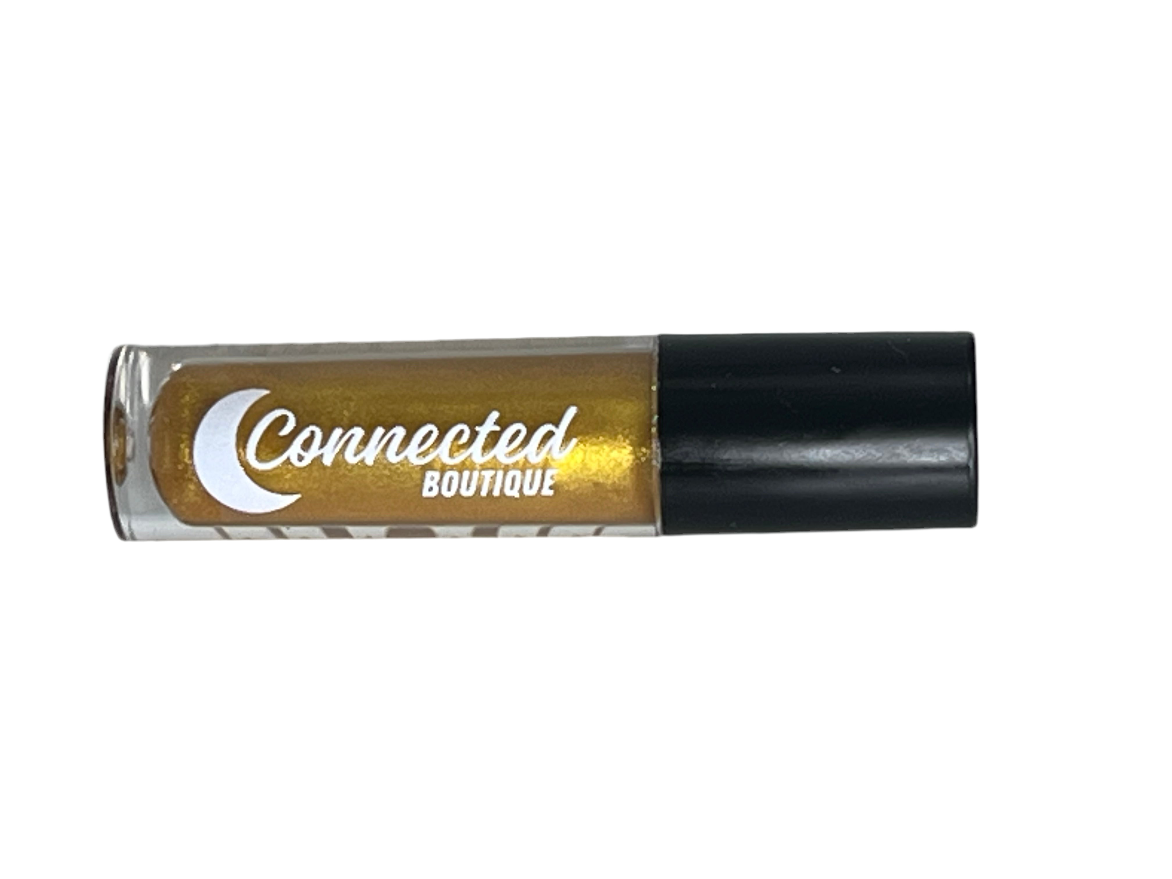 Sacred metallic gold lip gloss
