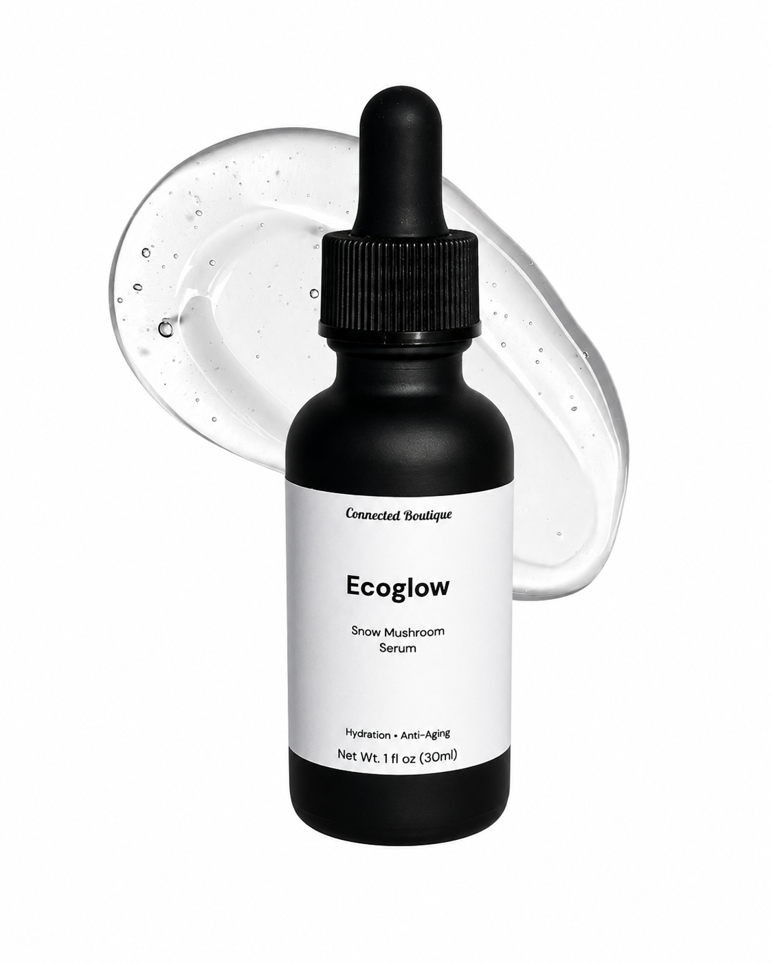 Eco Glow Hyaluronic Acid Facial Serum – Hydrating Anti Aging Serum