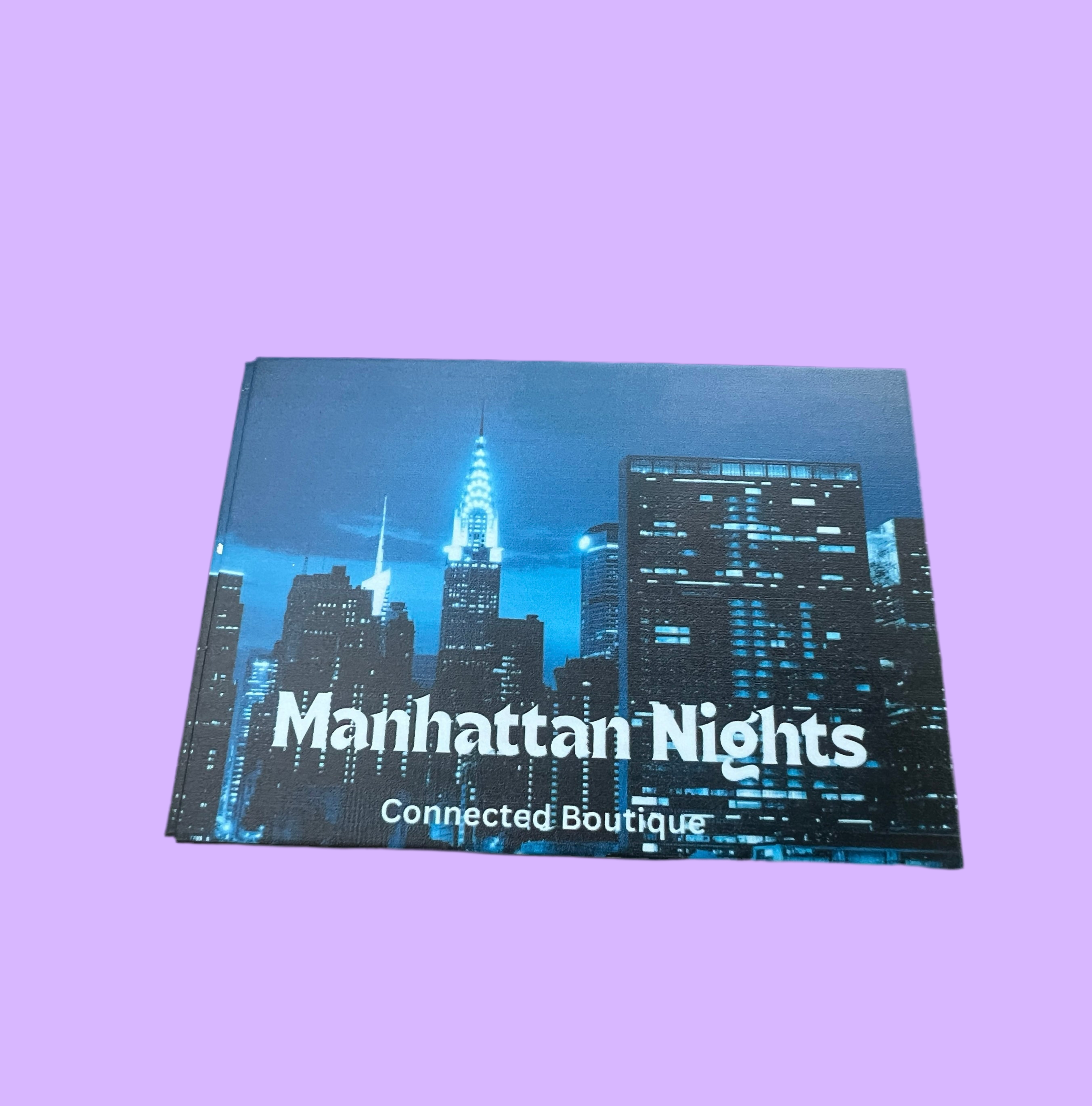 Manhattan Nights palette 3 neutral brown color story 6 shade eyeshadow/bronzer  palette