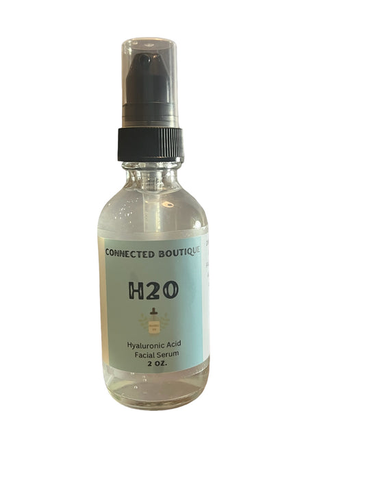 H20 Hyaluronic Acid (HA) Facial Serum Anti Aging Hydrating Softening Tighten Skin Makeup Primero