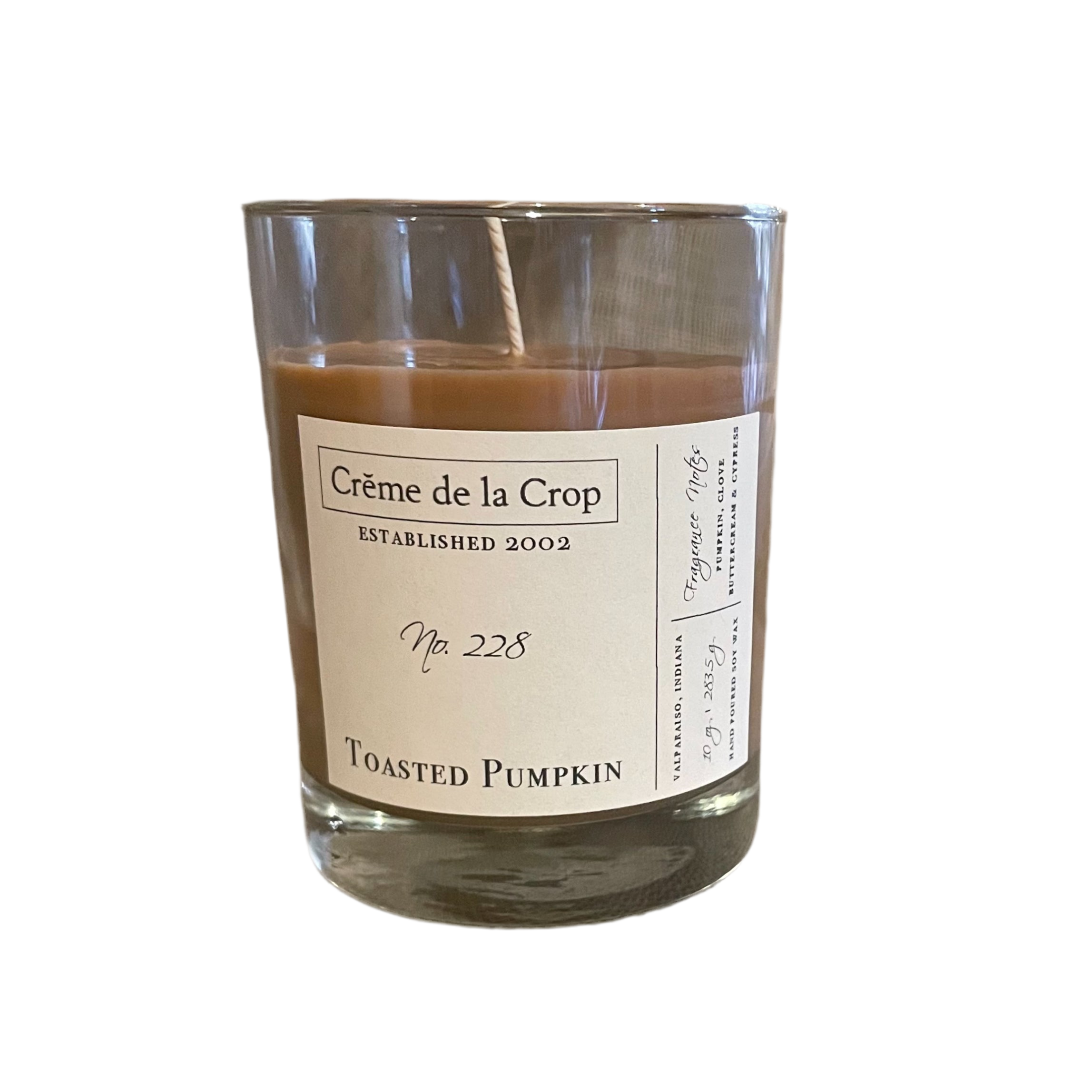 Toasted Pumpkin Fall Soy Candle