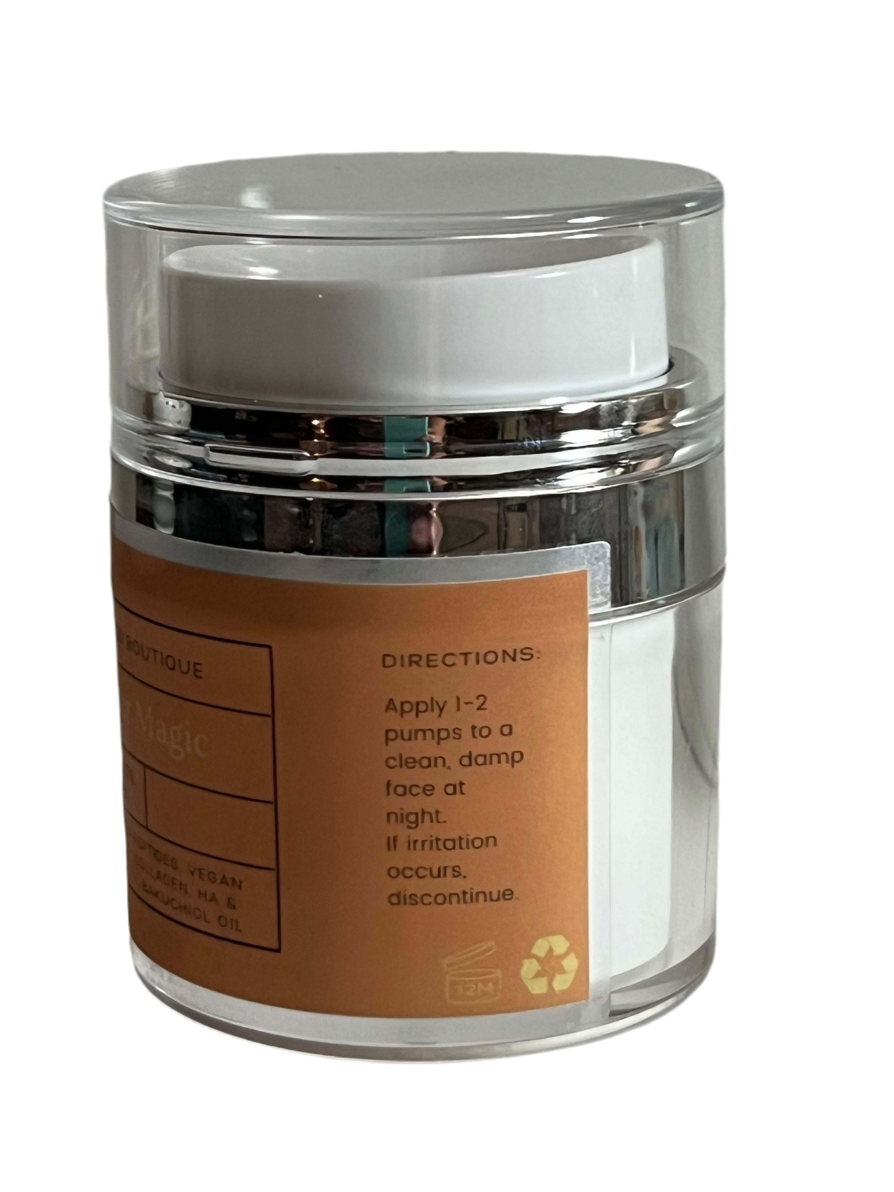 Copper Magic - Copper Peptide & Bakuchiol Oil Facial Night Cream