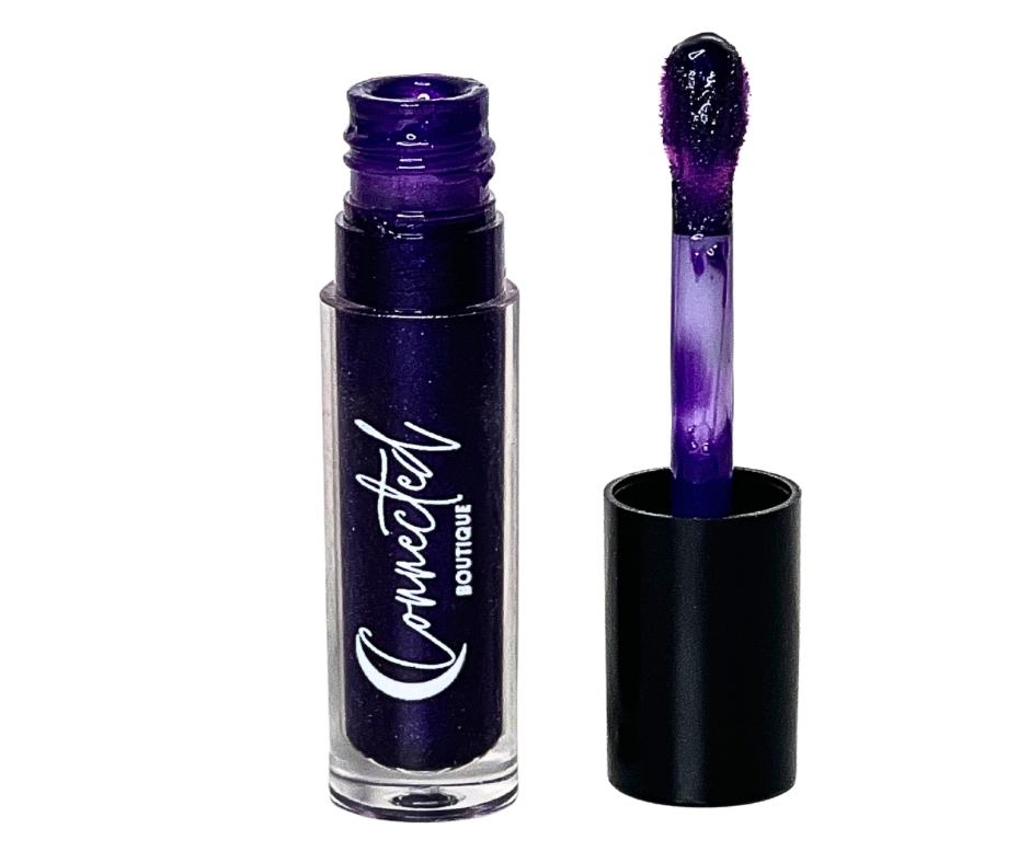 Tempted - Dark Purple Glitter Lip Gloss – Sparkle & Shine