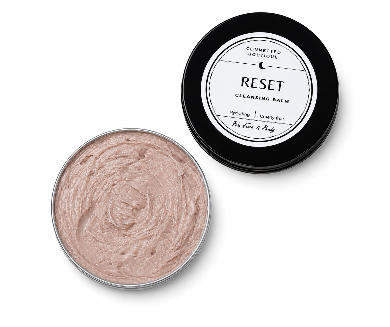 Reset Cleansing Balm – Makeup Melting Deep Clean Facial Balm by Connected Boutique