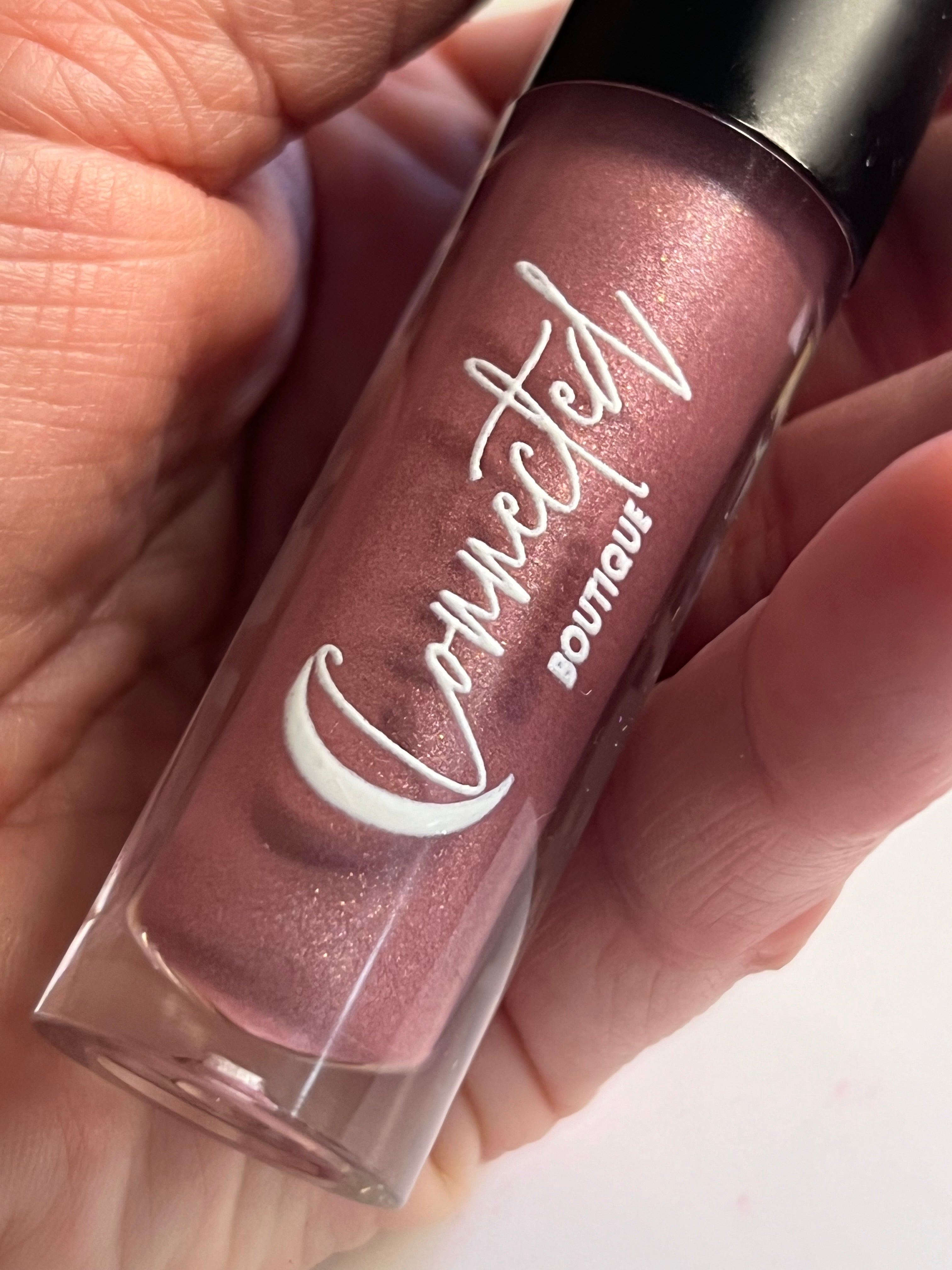 Pink Spell - Pink Chrome lip Gloss with vanilla scent