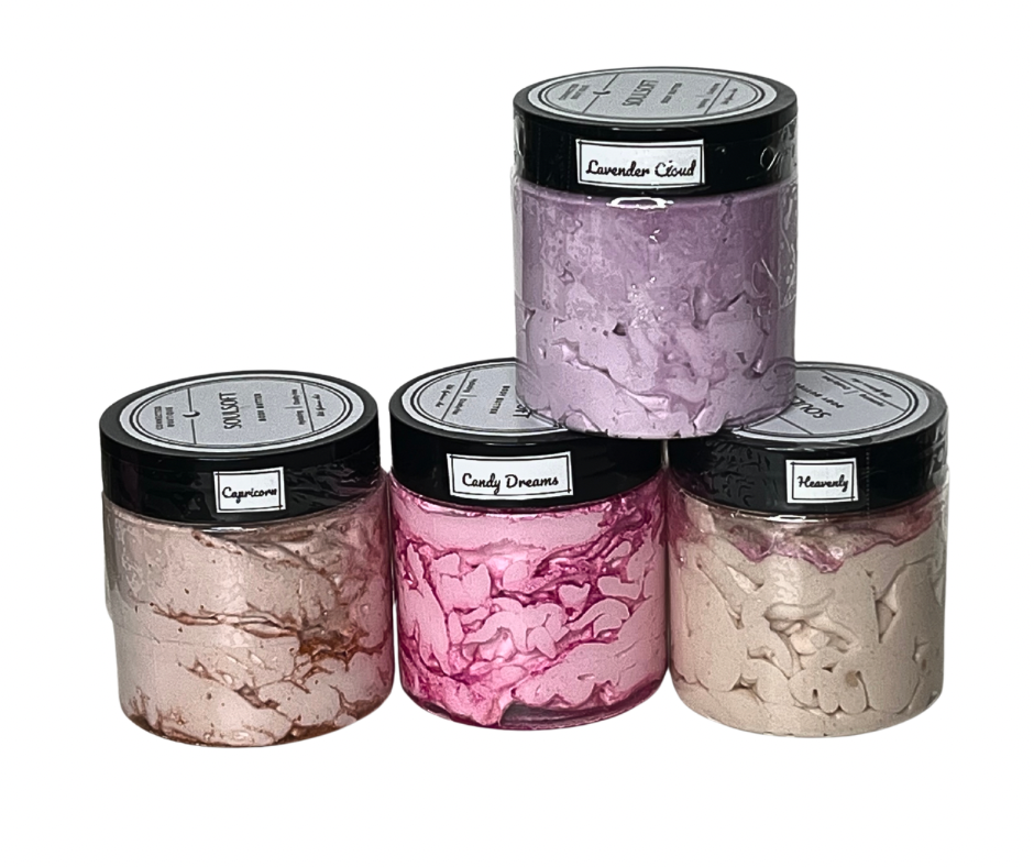 Soulsoft Body Butter with hyaluronic acid 4 oz