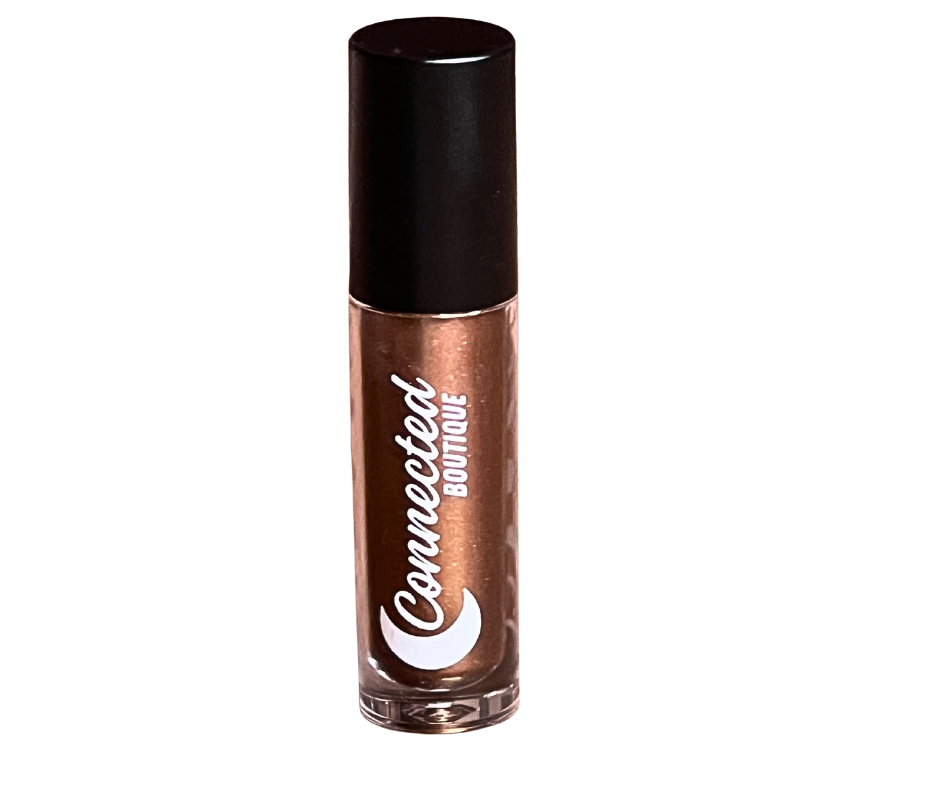 NY lip gloss brown metallic lip gloss