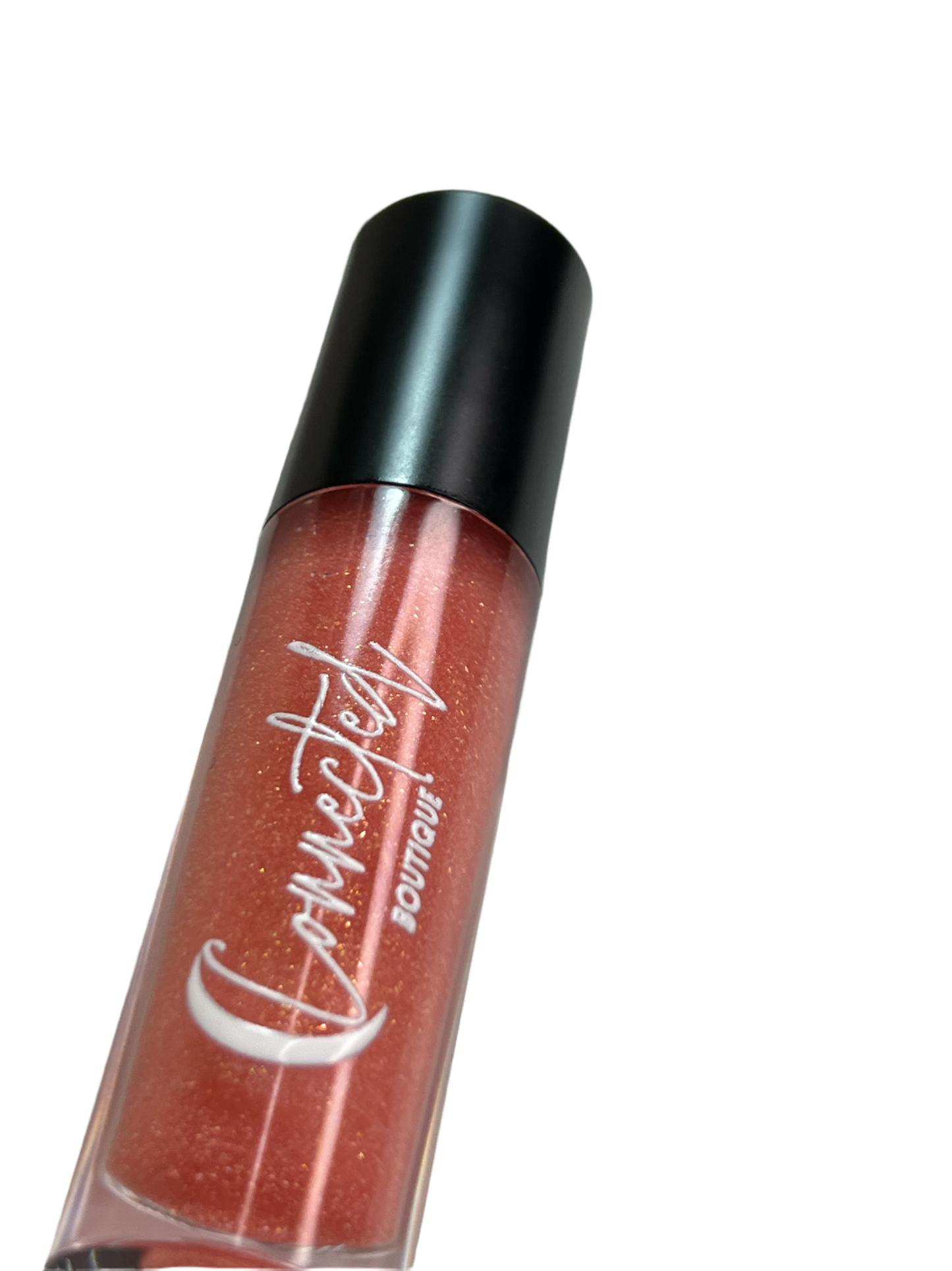 Georgia" Peach scented Shimmer Lip Gloss