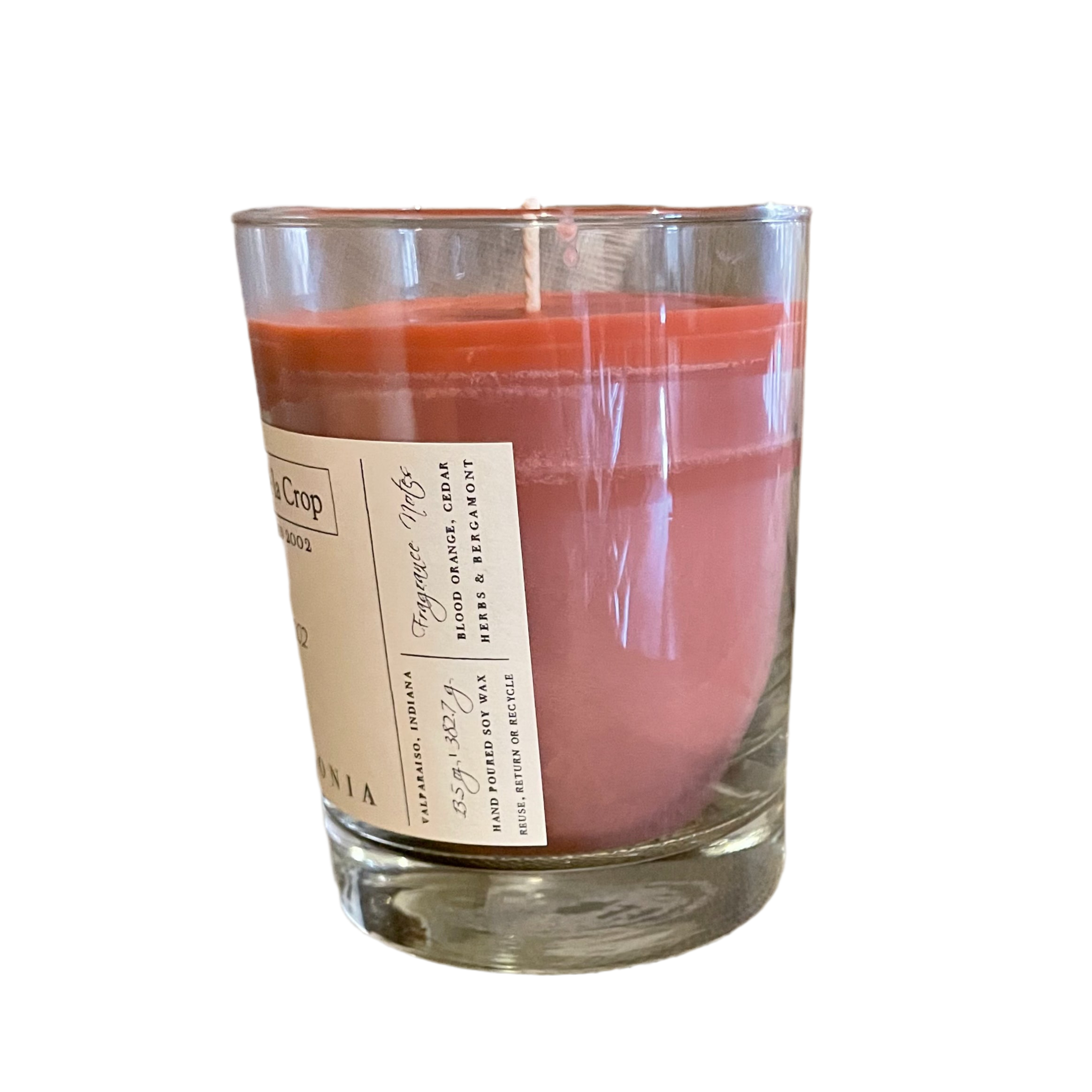 Soy Candle - Palagonia (Blood Orange)