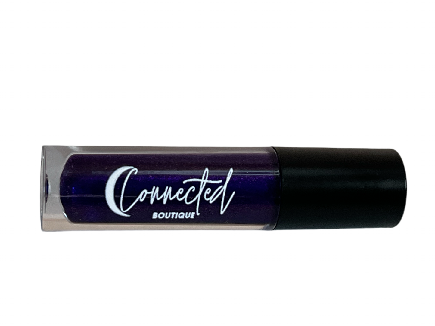 “Tempted” Dark Purple Glitter Lip Gloss