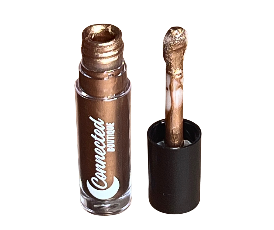 NY lip gloss brown metallic lip gloss