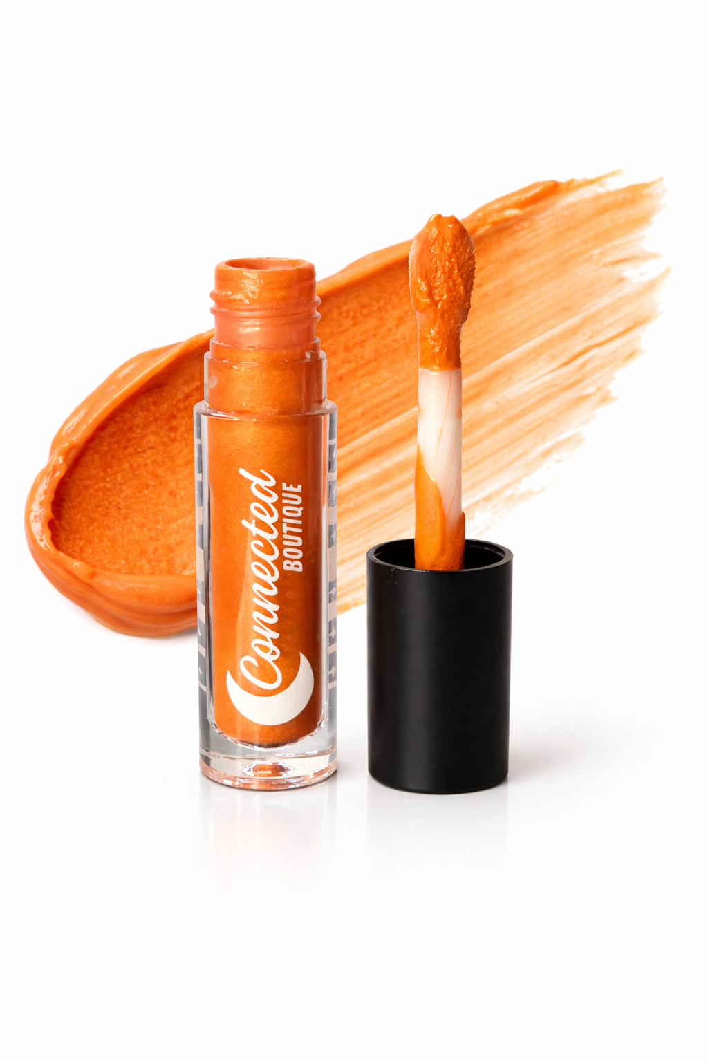 Orange Cream Multi use Blush and Hilighter or Lipstick with shimmer - Enough