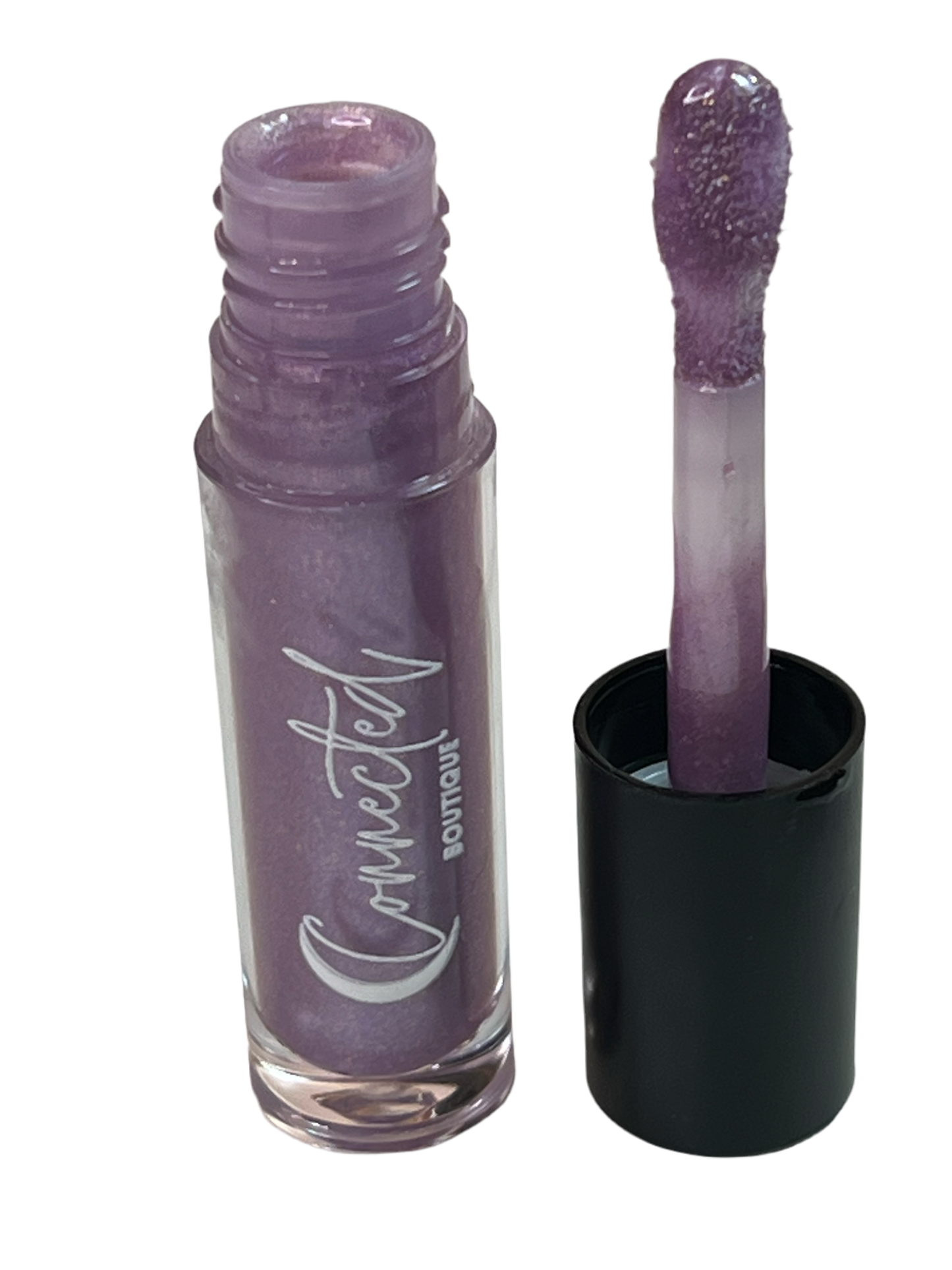 “Nova” purple lip gloss with vanilla scent