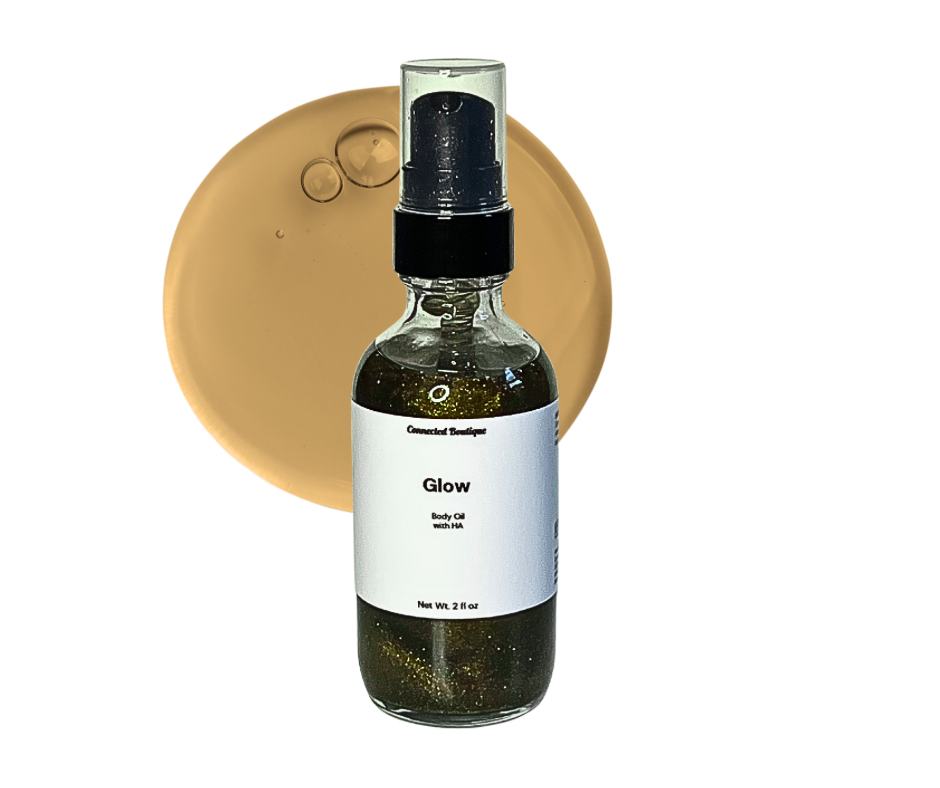 Glow dry perfume body oil scented anti aging fast absorbing hydration