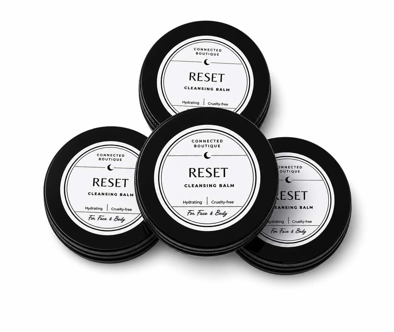 Reset Cleansing Balm – Makeup Melting Deep Clean Facial Balm by Connected Boutique