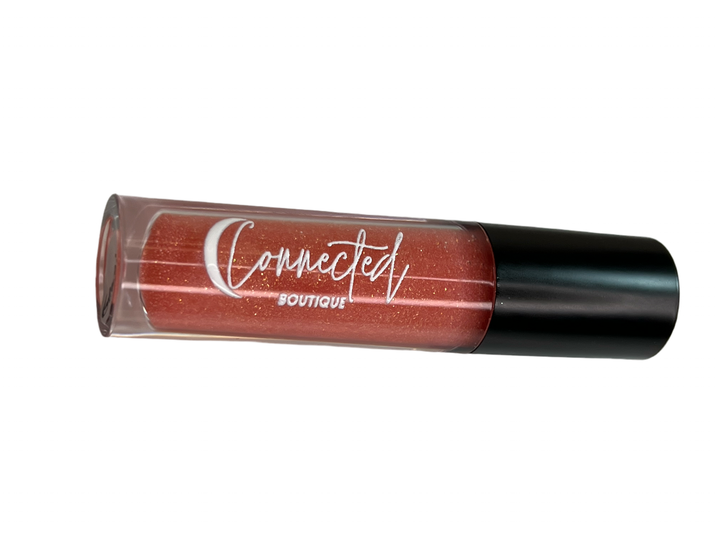 Georgia" Peach scented Shimmer Lip Gloss