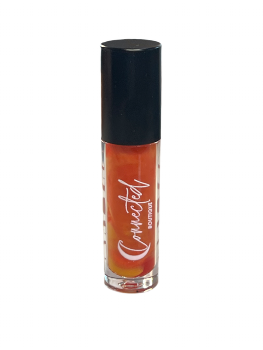 “Fire” Color Changing Lip Gloss Stain - Strawberry Pineapple scented