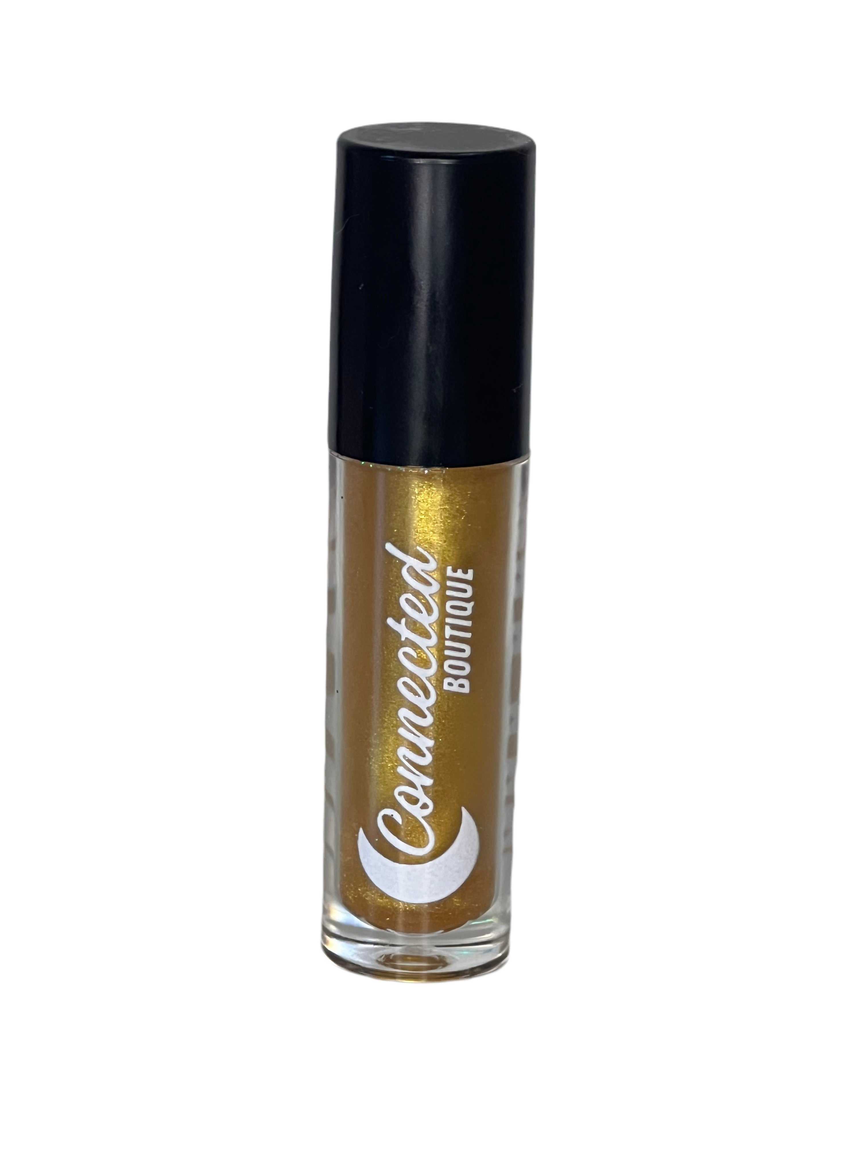 Sacred metallic gold lip gloss