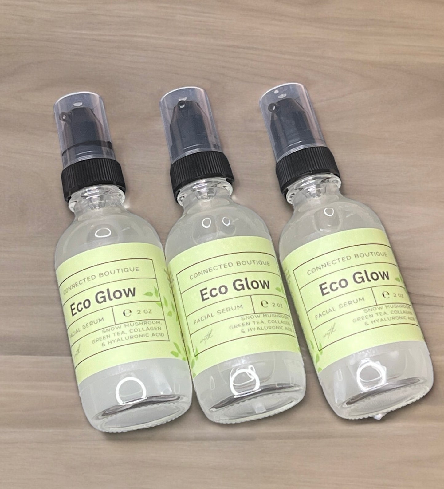 Eco Glow Vegan Snail Mucin alternative with hyaluronic acid Anti aging Hydrating