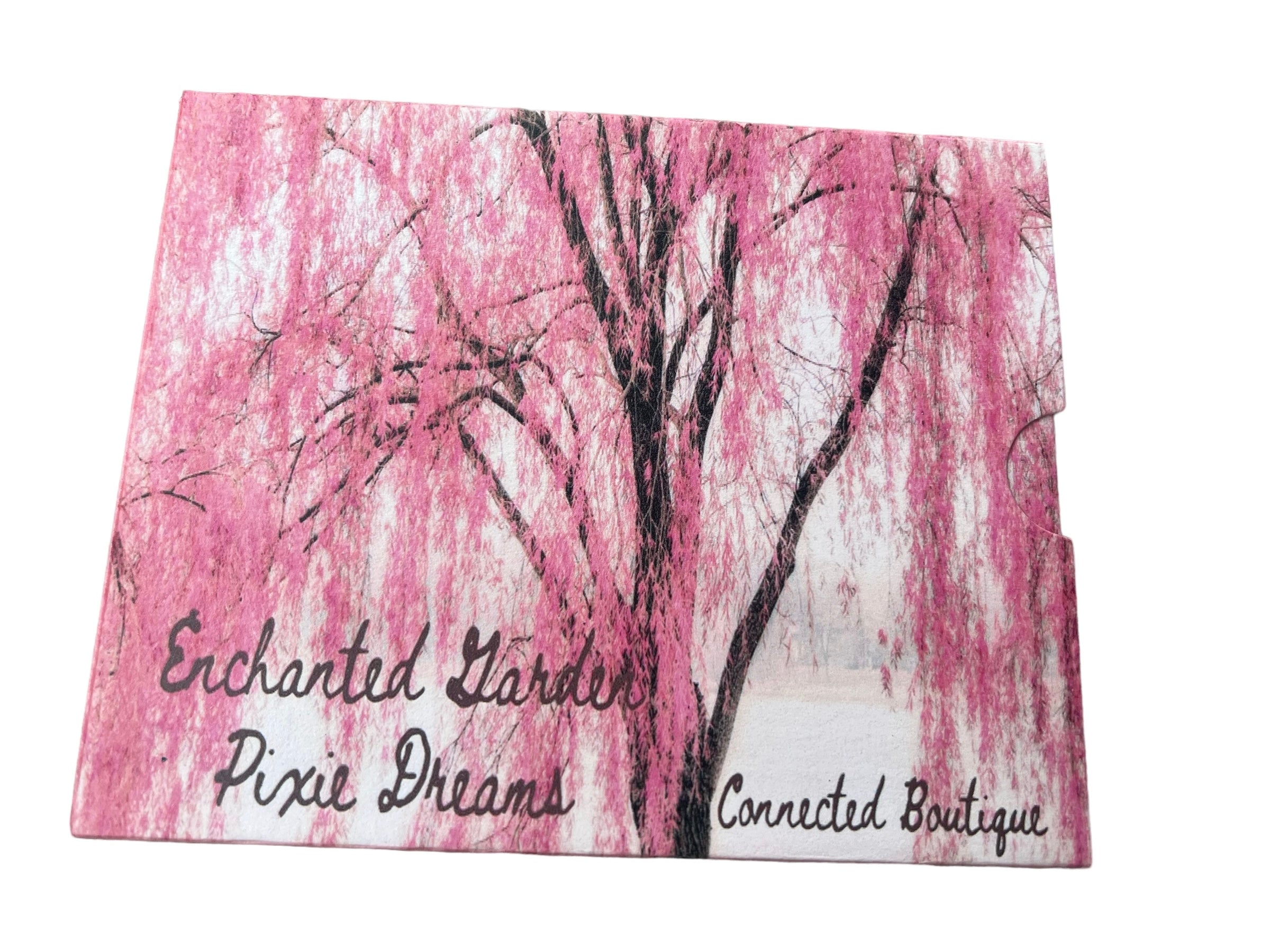 “Enchanted Garden; Pixie Dreams” 12 shade eyeshadow palette pink/purple color story