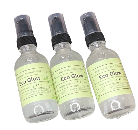 Eco Glow Vegan Snail Mucin alternative with hyaluronic acid Anti aging Hydrating