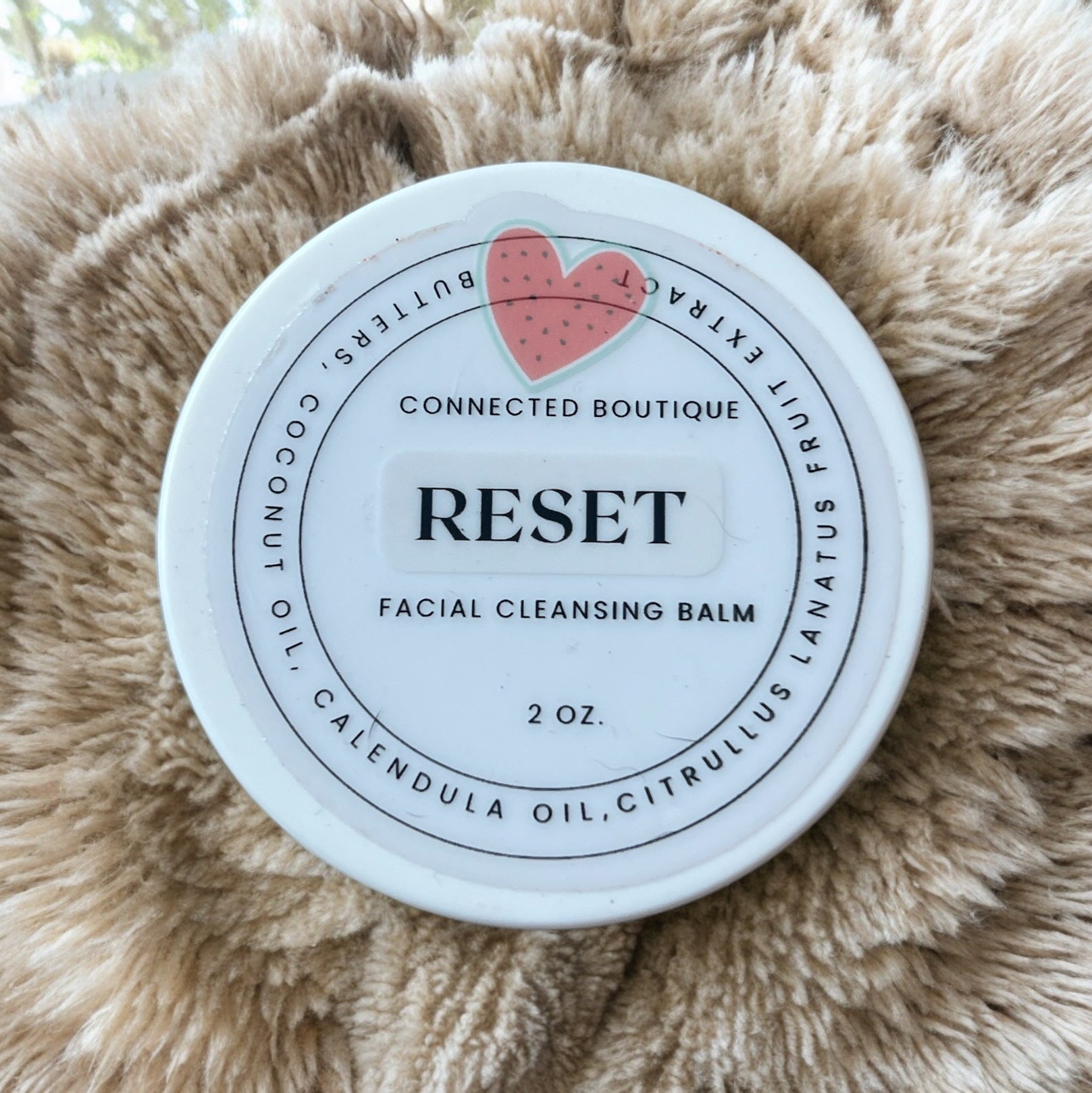 Reset with Watermelon 🍉     facial cleansing balm