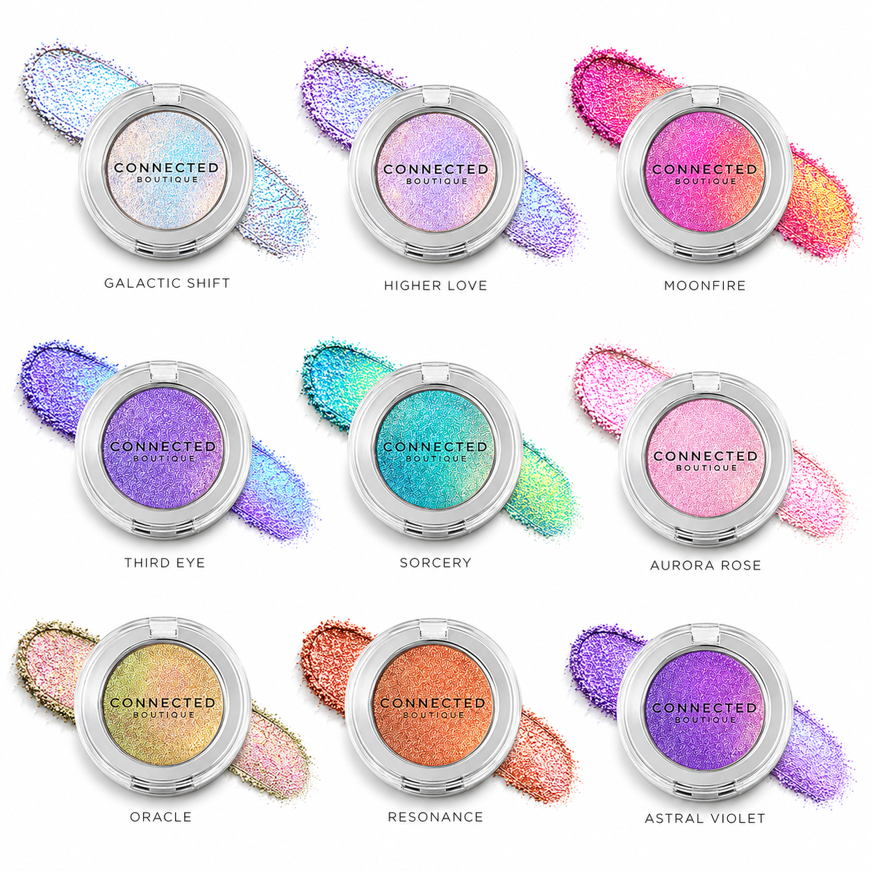 Oracle Duochrome Eyeshadow Green Color Shifting Pressed Pigment