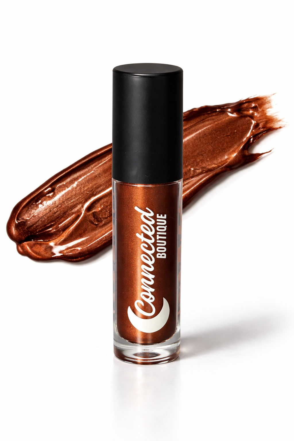 Brownie -  Chocolate brown Metallic Lip Gloss