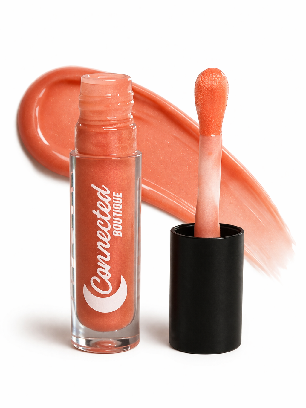 Georgia - Peach scented Duochrome Lip Gloss