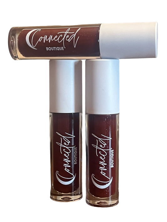 “Metro Mauve” pigmented lip gloss or lip oil