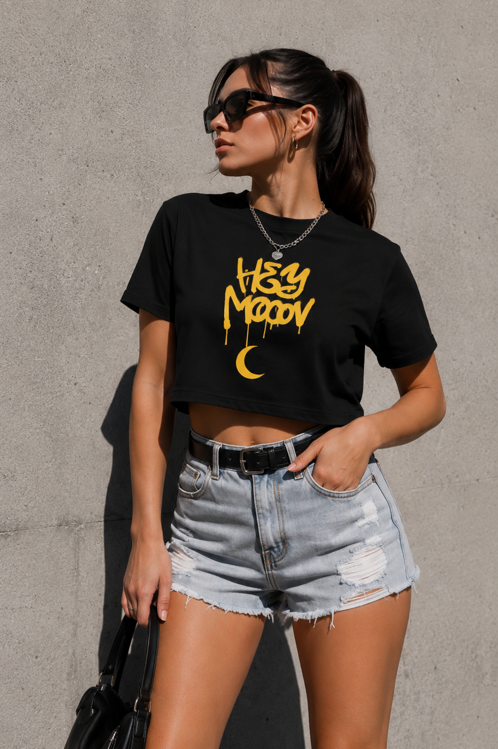 Hey Moon Women’s crop top