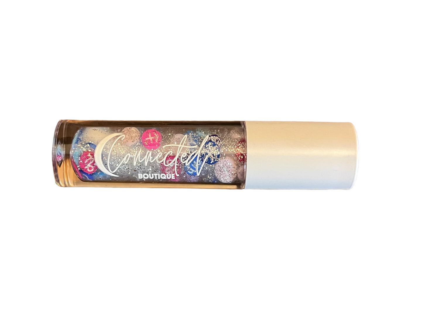 “Cosmic” - Silver Glitter Lip Gloss or Lip oil with cotton candy scent