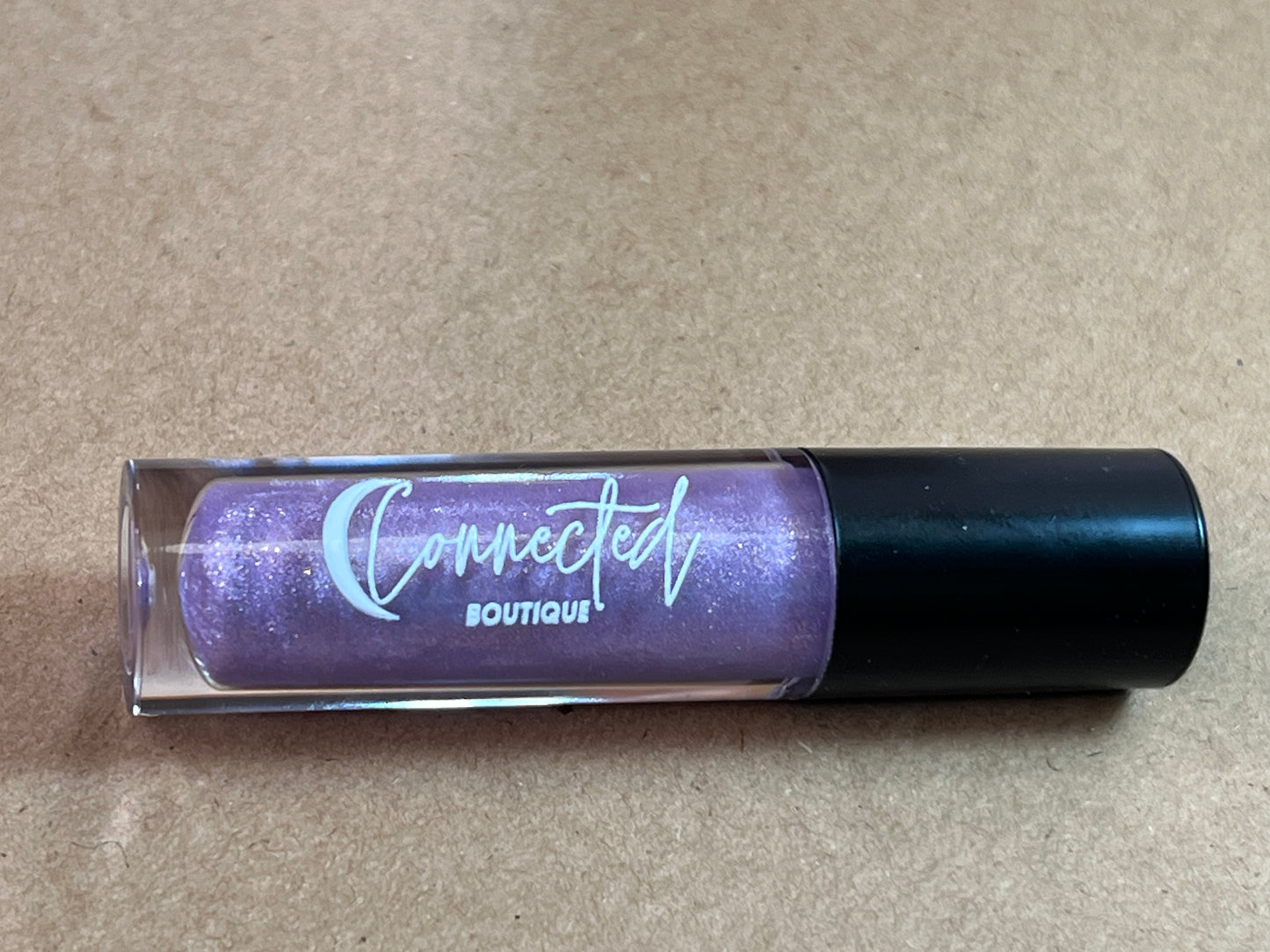 “Nova” purple lip gloss with vanilla scent