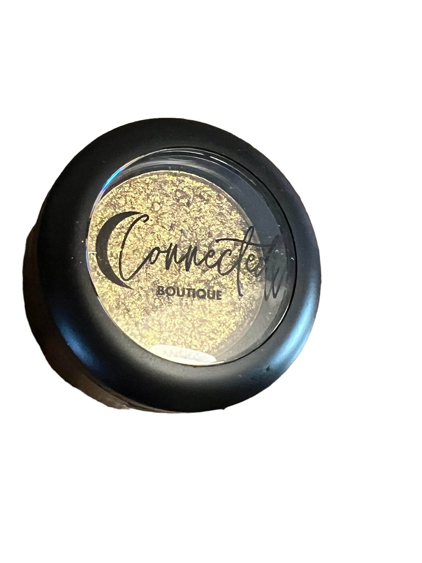 “Soul Ties” chrome yellow/gold eyeshadow single