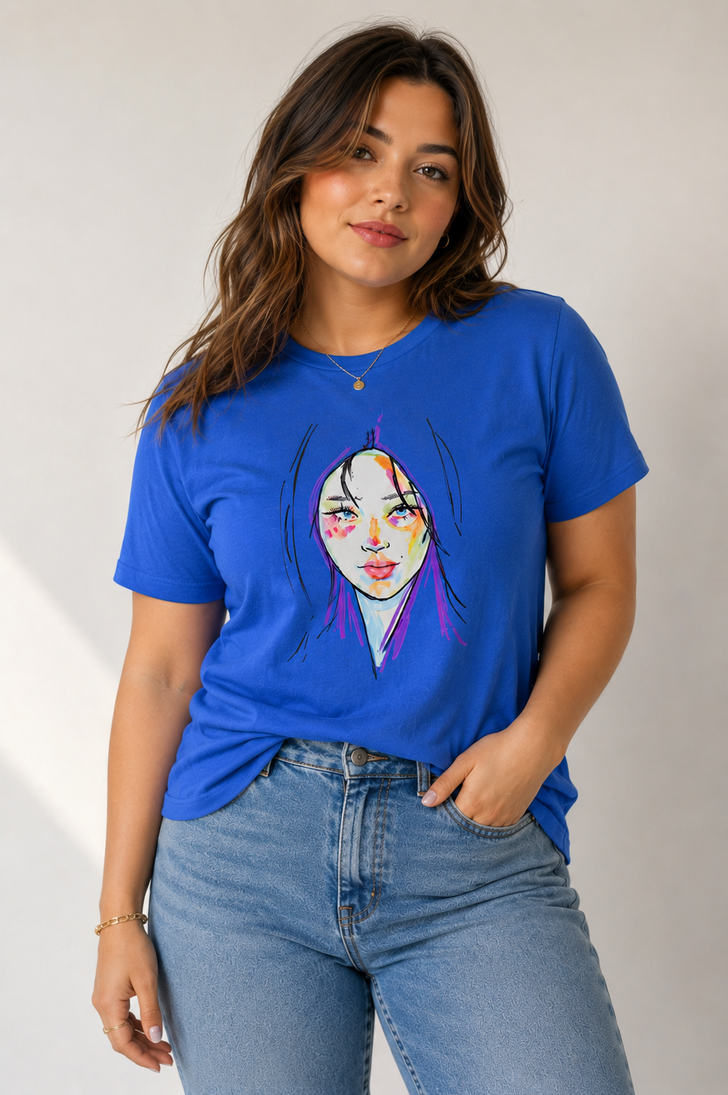 Original Portrait Graphic Tee Women’s T-Shirt