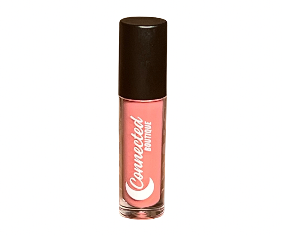 Bloom pink lip gloss